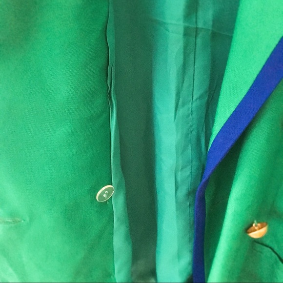 SOLD VINTAGE 🌈 80s Double-Breasted Oversized Blazer - Picture 5 of 5